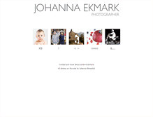 Tablet Screenshot of johannaekmark.com